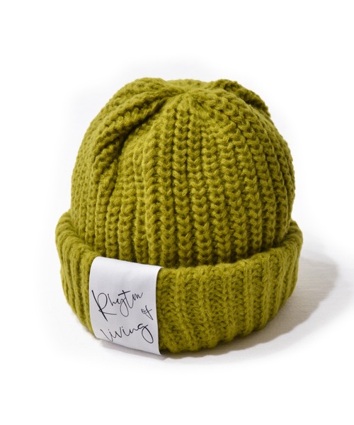 ANCHOR(アンカー)の「CELEB ロールアップビックニットワッチ(ニットキャップ/ビーニー・メンズ・ブルー/キャメル/ブラック/グレー・FREE)」の11枚目の写真