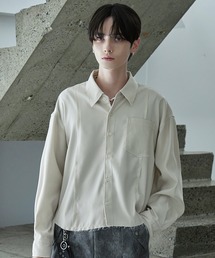 【Spielio】Fray Edge Shirt / カットオフデザインシャツ