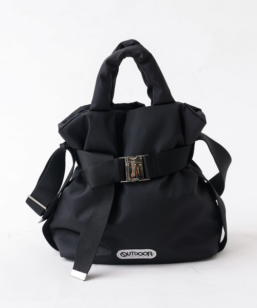abahouse mavie（アバハウスマヴィ）の「OUTDOOR2wayBelt Tote(S)（トートバッグ・レディース・ブラウン/ブラック・フリー）」の3枚目の写真