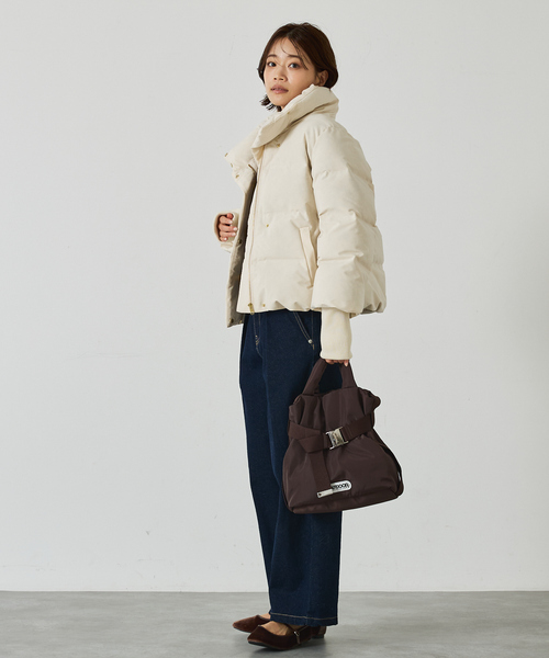 abahouse mavie（アバハウスマヴィ）の「OUTDOOR2wayBelt Tote(S)（トートバッグ・レディース・ブラウン/ブラック・フリー）」の13枚目の写真