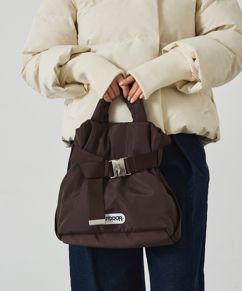 abahouse mavie（アバハウスマヴィ）の「OUTDOOR2wayBelt Tote(S)（トートバッグ・レディース・ブラウン/ブラック・フリー）」の19枚目の写真