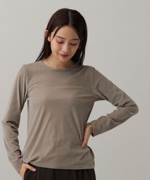 MATINEE LINE/シアーベロア長袖T/598082