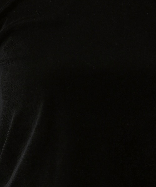 GLOBAL WORK(グローバルワーク)の「MATINEE LINE/シアーベロア長袖T/598082(Tシャツ/カットソー・レディース・グレイッシュベージュ/ブラック/ダークブラウン/グレー系その他・MEDIUM/LARGE)」の16枚目の写真