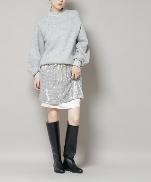 ナノユニバース（NANO universe）/スパンコールミニスカート セール】スパンコールミニスカート（スカート）｜NANO universe（ナノ