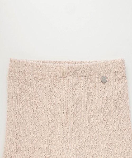 petit main（プティマイン）の「【シアバター】ジャガードレギンス（レギンス/スパッツ・キッズ・モカ/ブラック/ライトピンク/オフホワイト・100cm/80ｃｍ/90cm/120cm/110cm/130cm）」の10枚目の写真