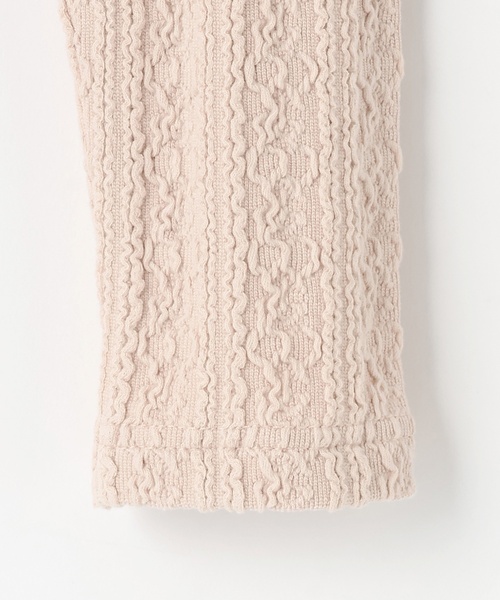 petit main（プティマイン）の「【シアバター】ジャガードレギンス（レギンス/スパッツ・キッズ・モカ/ブラック/ライトピンク/オフホワイト・100cm/80ｃｍ/90cm/120cm/110cm/130cm）」の12枚目の写真