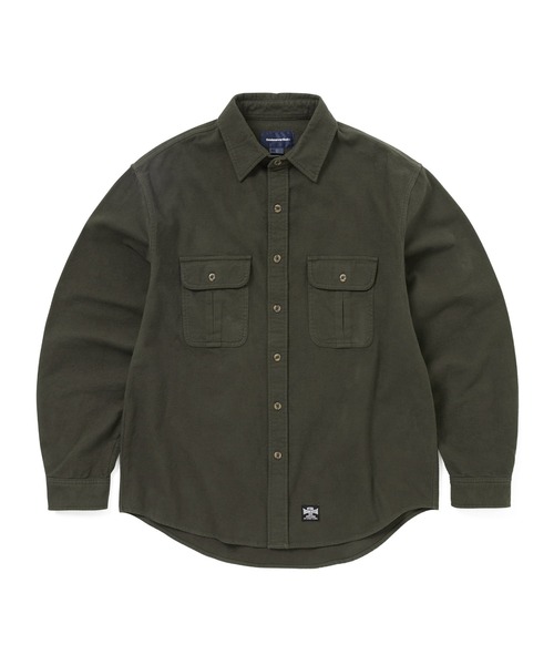 thisisneverthat（ディスイズネバーザット）の「Flannel Country Shirt（シャツ/ブラウス・メンズ・ダークオリーブ/カーキ/ブルー系その他・L/M/S/XL）」の3枚目の写真