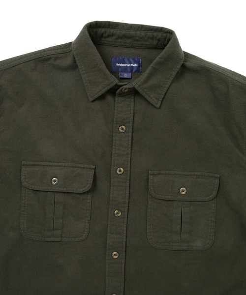 thisisneverthat（ディスイズネバーザット）の「Flannel Country Shirt（シャツ/ブラウス・メンズ・ダークオリーブ/カーキ/ブルー系その他・L/M/S/XL）」の7枚目の写真