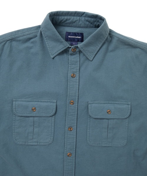 thisisneverthat（ディスイズネバーザット）の「Flannel Country Shirt（シャツ/ブラウス・メンズ・ダークオリーブ/カーキ/ブルー系その他・L/M/S/XL）」の10枚目の写真