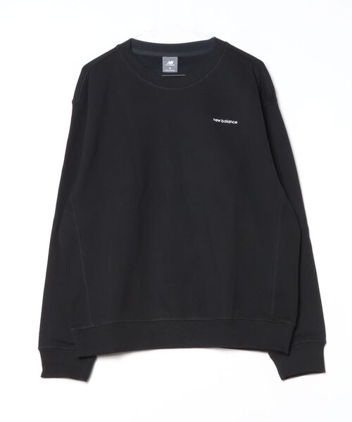 NEW BALANCE(ニューバランス)の「【別注】ニューバランス New Balance グランパアイコンクルー 限定コラボ(スウェット・メンズ・ライトグレー/ブラック・LL/L/M/S)」の2枚目の写真