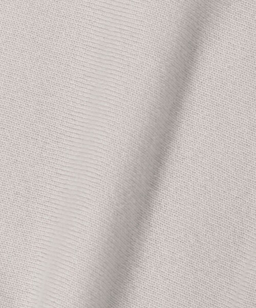 ASAUCE MELER（アソースメレ）の「ASAUCE MELER カシミヤ シームレストライアングルストール（ストール/ショール・レディース・ライトグレー/ダークブラウン/ライトパープル/ライトブルー・FREE）」の12枚目の写真