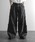 KUUUPY�i�N�[�s�[�j�́uFringed Baggy Wide-Leg Denim Pants - �t�����W�o�M�[���C�h�f�j���p���c�i�f�j���p���c�j�v�b�O���[