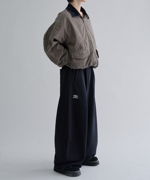 EPNK（イーピーエヌケー）の「UMBRO × EPNK Curved Tack Sweatpants（スウェットパンツ・メンズ・ブラック/杢グレー・SMALL/MEDIUM/LARGE）」の6枚目の写真