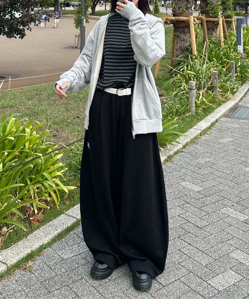 EPNK（イーピーエヌケー）の「UMBRO × EPNK Curved Tack Sweatpants（スウェットパンツ・メンズ・ブラック/杢グレー・SMALL/MEDIUM/LARGE）」の13枚目の写真