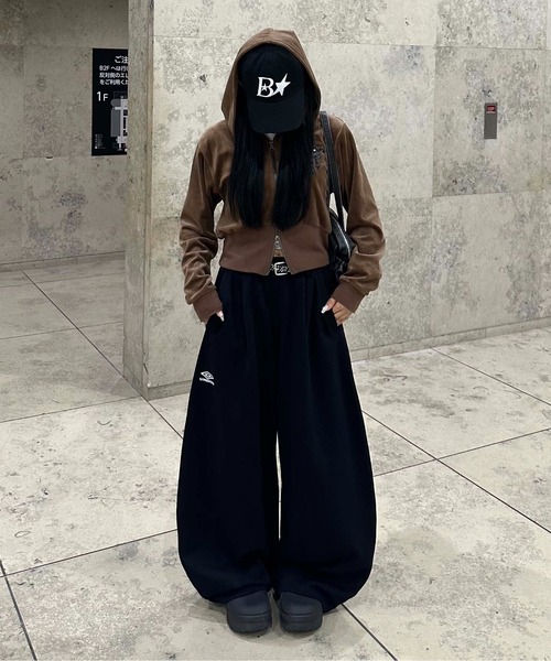 EPNK（イーピーエヌケー）の「UMBRO × EPNK Curved Tack Sweatpants（スウェットパンツ・メンズ・ブラック/杢グレー・SMALL/MEDIUM/LARGE）」の14枚目の写真