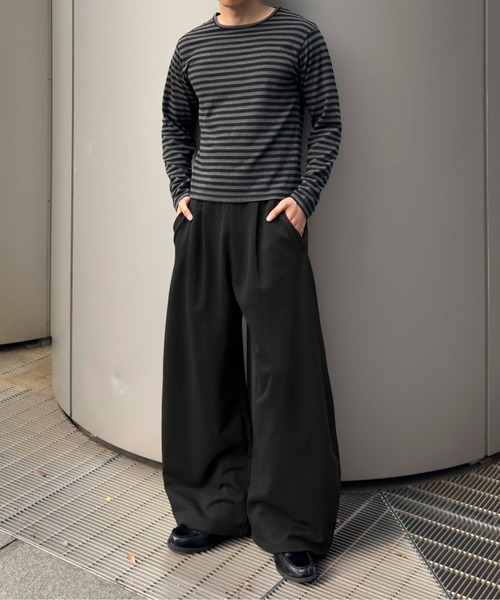 EPNK（イーピーエヌケー）の「UMBRO × EPNK Curved Tack Sweatpants（スウェットパンツ・メンズ・ブラック/杢グレー・SMALL/MEDIUM/LARGE）」の16枚目の写真