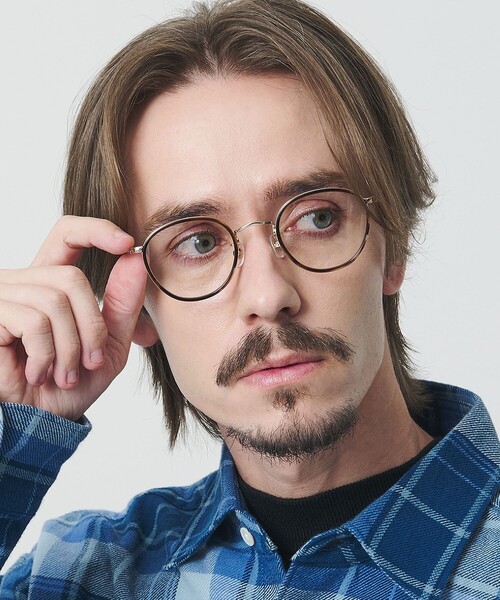 KANEKO OPTICAL（カネコオプティカル）の「【別注】＜KANEKO OPTICAL（金子眼鏡）＞Jones ジョーンズ アイウェア（メガネ・メンズ・ダークブラウン/ブラウン系/ブラック・FREE）」の5枚目の写真
