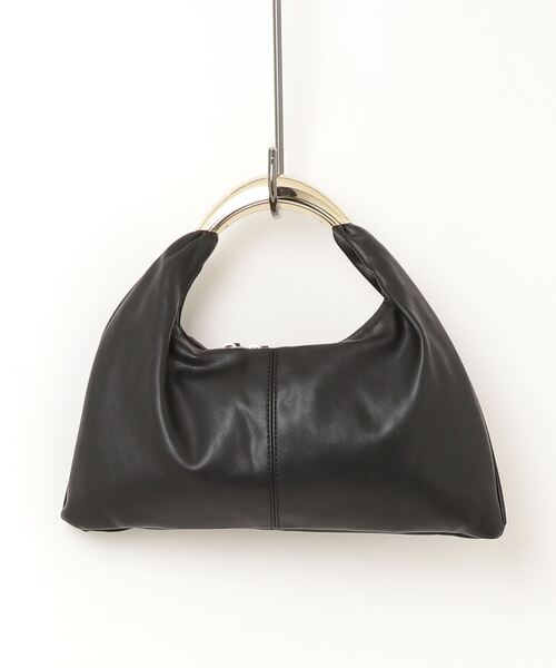 LE VERNIS(ル・ベルニ)の「(LE VERNIS)SCULPTURE TRIANGLE S(ハンドバッグ・レディース・ブラック/ブラウン・ONE SIZE)」の19枚目の写真