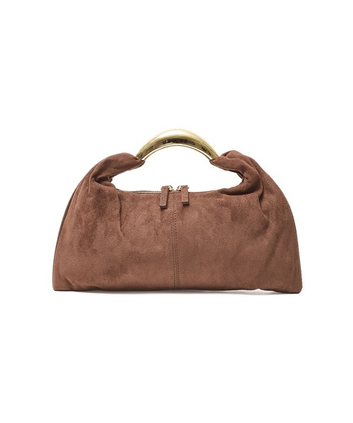 LE VERNIS(ル・ベルニ)の「(LE VERNIS)SCULPTURE TRIANGLE S(ハンドバッグ・レディース・ブラック/ブラウン・ONE SIZE)」の10枚目の写真