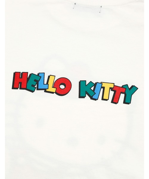 ハローキティコラボ(ハローキティコラボ)の「hello kitty x little sunny bite long tee(Tシャツ/カットソー・レディース・ホワイト/ピンク/ブラック・SMALL/MEDIUM)」の14枚目の写真