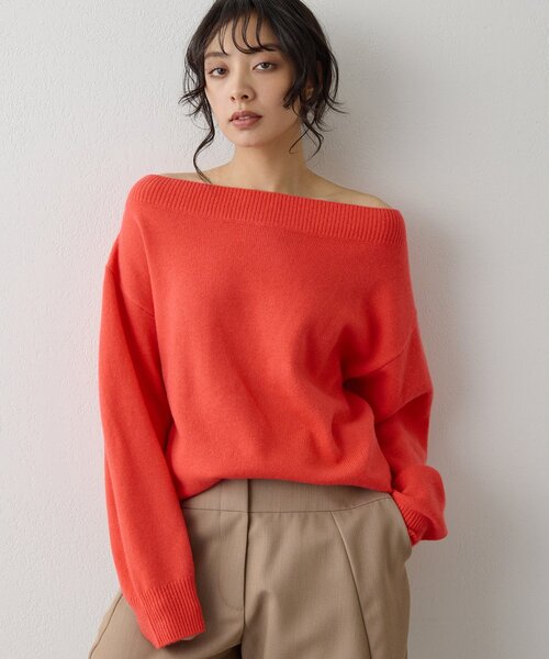 セール】W/Caオフショルプルオーバー（ニット/セーター）｜Whim
