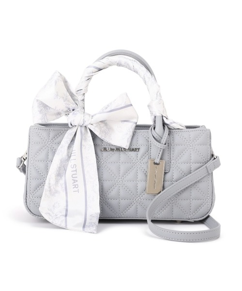 JILL by JILL STUART（ジルバイジルスチュアート）の「【完売カラー再入荷】スカーフキルティングトート（ショルダーバッグ・レディース・ブルー/ブラック/ピンク・FREE）」の17枚目の写真