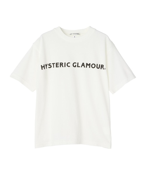 JOEY HYSTERIC（ジョーイヒステリック）の「HYS LOGO Tシャツ（Tシャツ/カットソー・キッズ・ホワイト系その他2/ブラック・MEDIUM）」の2枚目の写真