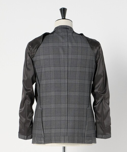 GLR CLOTH フラノ柄 2B RG ジャケット -ストレッチ-（テーラード