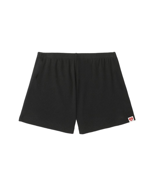 A BATHING APE(アベイシングエイプ)の「BABY CORE BADGE POINTELLE SHORTS(その他パンツ・レディース・アイボリー/ブラック・SMALL/X-SMALL)」の4枚目の写真