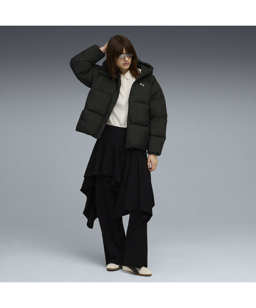 セール】PUMA プーマ ウィメンズ フーデット パッファー ダウン