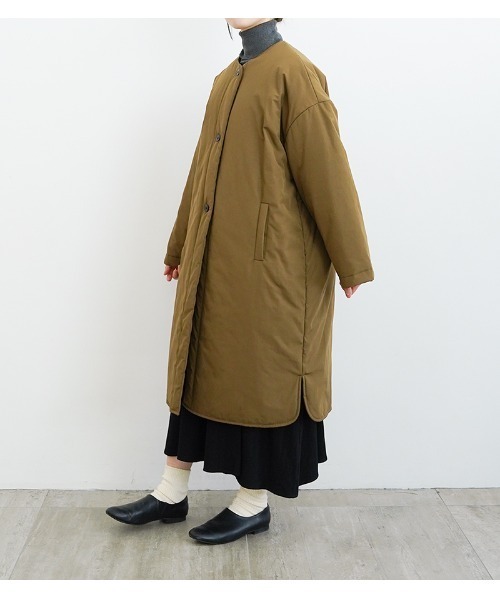 オローネ　フォーカスウォームコート　ノーカラーコート セール】フォーカスウォームコート（ノーカラーコート）｜オローネ