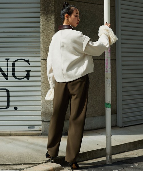 Narcissus（ナルシス）の「モロッコパンツ/コクーンパンツ/カーブ/美シルエット《動画あり》（その他パンツ・レディース・レッド/カーキ/ネイビー・FREE）」の5枚目の写真