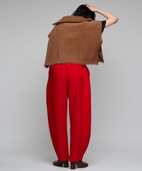 Narcissus（ナルシス）の「モロッコパンツ/コクーンパンツ/カーブ/美シルエット《動画あり》（その他パンツ・レディース・レッド/カーキ/ネイビー・FREE）」の10枚目の写真