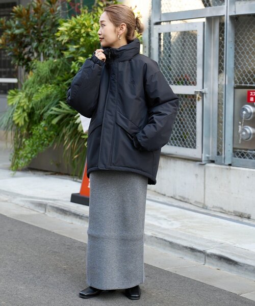 Franklin Climbing(フランクリンクライミング)の「【Franklin Climbing】男女兼用/防寒/蓄熱中綿/ショートブロックモンスターパーカー(ダウンジャケット/コート・レディース・ホワイト系その他/ブラック/カーキ・SMALL/LARGE/MEDIUM)」の4枚目の写真