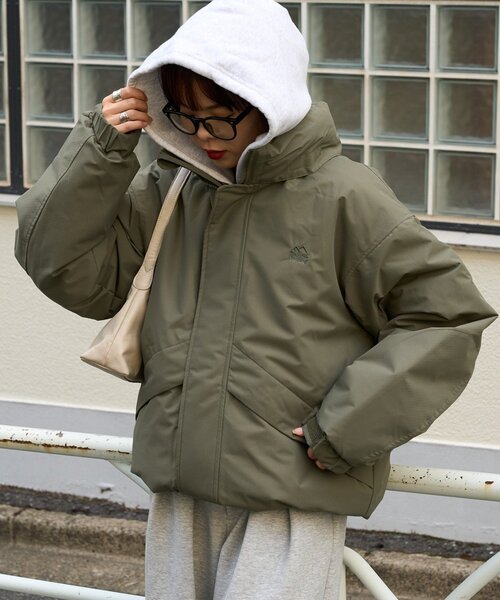 Franklin Climbing蓄熱中綿/ショートブロックモンスターパーカー Franklin Climbing蓄熱中綿/ショートブロックモンスターパーカー