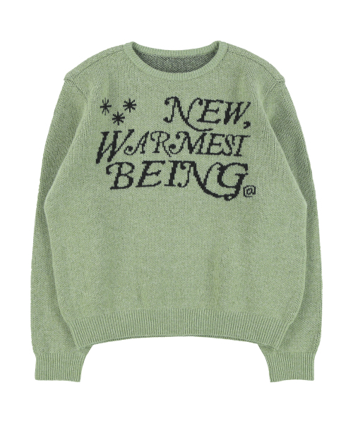 THECOLDESTMOMENT(ザコールデストモーメント)の「TCM new knit (mild green)(ニット/セーター・レディース・その他・SMALL/MEDIUM/LARGE)」の2枚目の写真