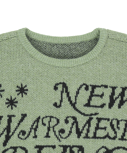 TCM new knit (mild green)（ニット/セーター）｜THECOLDESTMOMENT（ザ