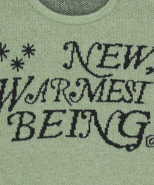 TCM new knit (mild green)（ニット/セーター）｜THECOLDESTMOMENT（ザ