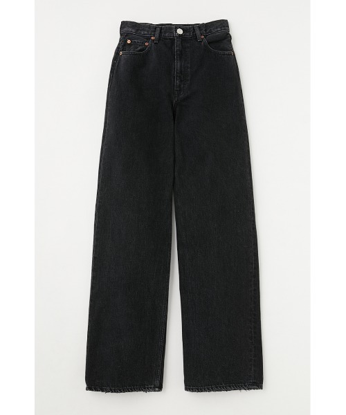 HIGH WAIST BLACK STRAIGHT（デニムパンツ）｜MOUSSY（マウジー）の