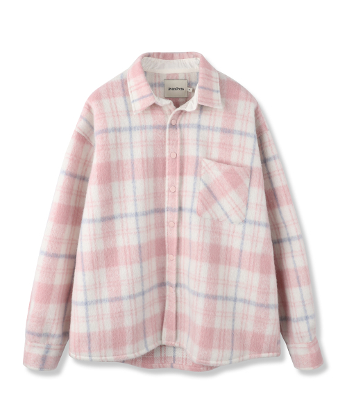 AVANDRESS(アバンドレス )の「Albert Overfit Check Shirt Jacket BROWN(その他アウター・レディース・ブラウン・LARGE/MEDIUM)」の3枚目の写真