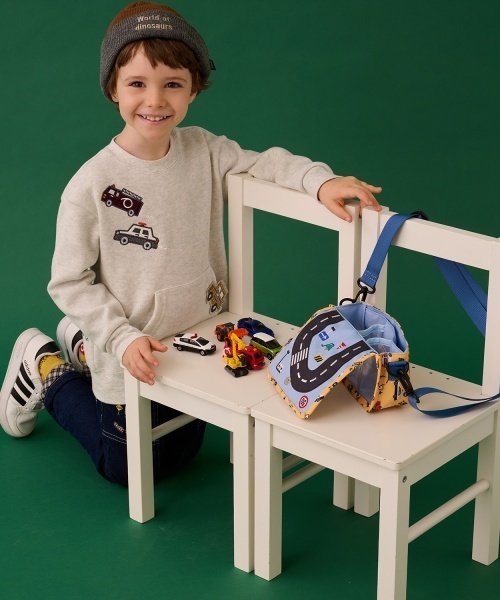 kladskap（クレードスコープ）の「ミニカー収納働く車柄推し活ショルダーバッグ（ショルダーバッグ・キッズ・イエロー・F）」の15枚目の写真