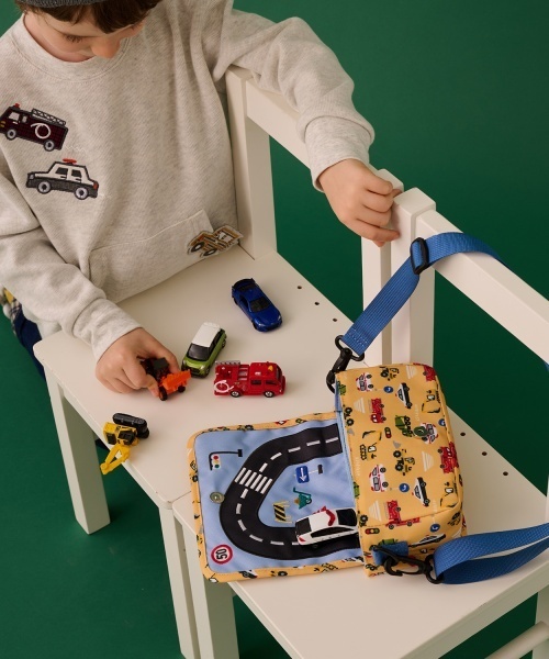 kladskap（クレードスコープ）の「ミニカー収納働く車柄推し活ショルダーバッグ（ショルダーバッグ・キッズ・イエロー・F）」の14枚目の写真
