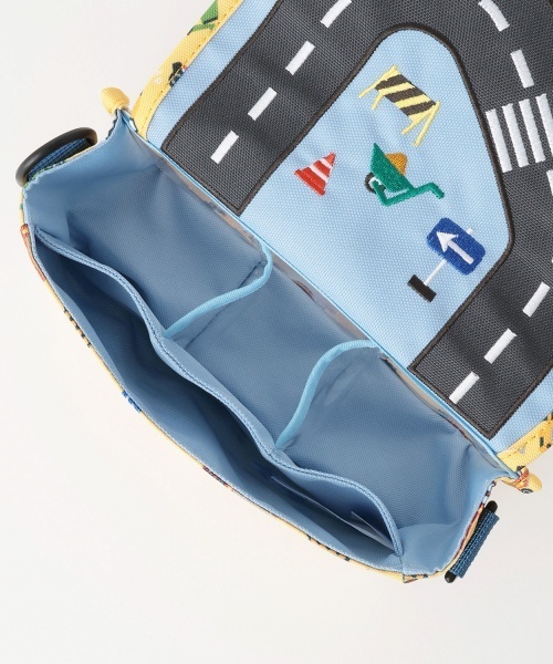 kladskap（クレードスコープ）の「ミニカー収納働く車柄推し活ショルダーバッグ（ショルダーバッグ・キッズ・イエロー・F）」の4枚目の写真