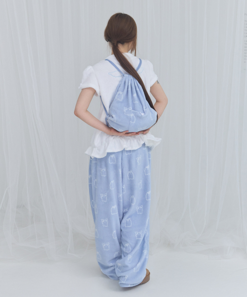 FANCY CLUB（ファンシークラブ）の「[FANCY x DUSTY] ズー ザスティサロンパジャマ ジム色 (スカイブルー) F25NM1019（バックパック/リュック・レディース・その他・ONE）」の4枚目の写真