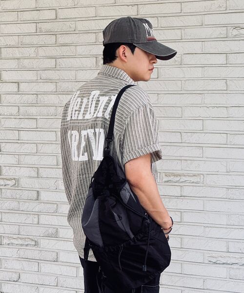 Verdnt（バーダント）の「マルチストライプバックロゴシャツ[ベージュ]（シャツ/ブラウス・レディース・その他・LARGE/SMALL/MEDIUM）」の14枚目の写真