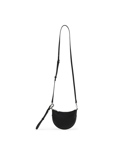 LAP(ラップ)の「HALF MOON CROSS BAG AR7AB244(メッセンジャーバッグ・レディース・ブラック/シルバー/アイボリー・FREE)」の8枚目の写真