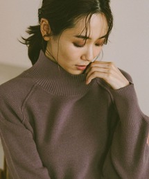 GLOBAL WORK | メルティハイネックアゼプルオーバー/581157(ニット/セーター)