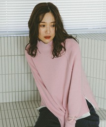 GLOBAL WORK | メルティハイネックアゼプルオーバー/581157(ニット/セーター)