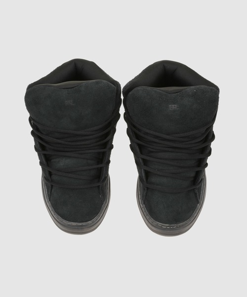 ERL(イーアールエル)の「UNISEX SUEDE MID VAMP SNEAKERS(スニーカー・メンズ・ブラック・9/10/8)」の7枚目の写真