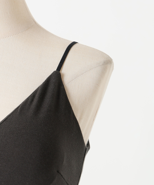 EMILY WEEK(エミリーウィーク)の「【RESET】オーガニックコットン混 ブラキャミソール(グレー)(その他アンダーウェア/インナー・レディース・チャコールグレー・36/38/40)」の8枚目の写真